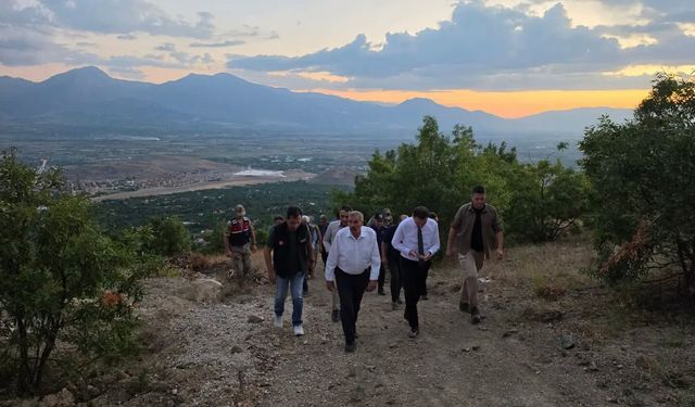 Erzincan’da toprak kayması: 6 bağ evi tahliye edildi