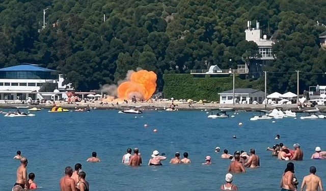 Rusya’da plaja İHA düştü: Üçü çocuk 7 kişi ölü