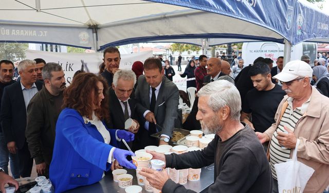 Ahilik Haftası’nda Ahi Pilavı geleneği yaşatıldı