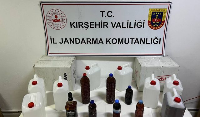 Kırşehir’de kaçak içki üretimine operasyon