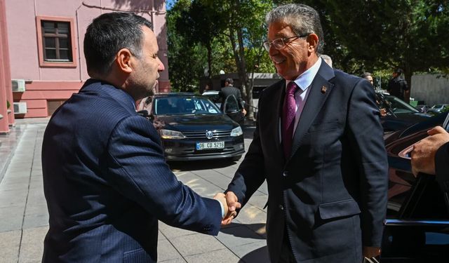 KKTC Başbakanı Üstel’den Adalet Bakanlığı’na ziyaret
