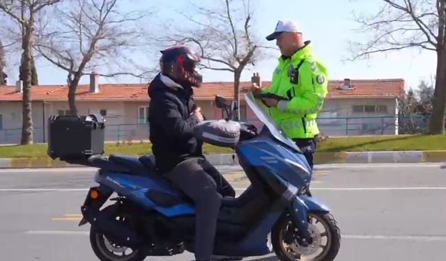 Motosiklet denetimleri 2026'da yüzde 108 arttı