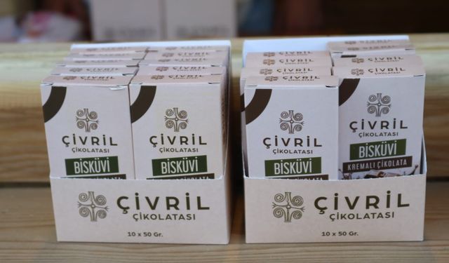 Çivril’de yöresel ürünler çikolataya dönüştü
