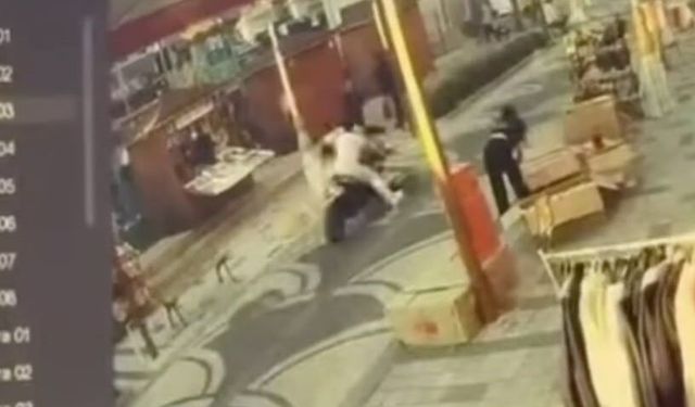 Trafiğe kapalı yolda kaza: Bisikletli çocuk yaralandı