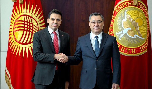 Cumhurbaşkanı Caparov, TİKA Başkanı Eren’i kabul etti