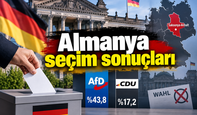 Almanya seçim sonuçları: AfD açık farkla birinci