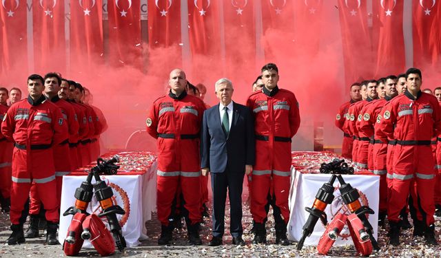 Ankara İtfaiyesi’nde personel sayısı 1500’e ulaştı