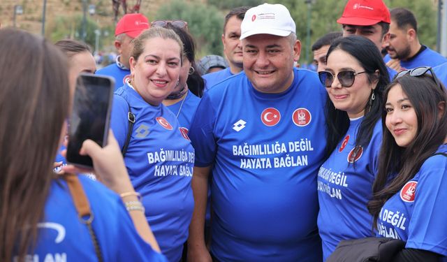 Keçiören’de “Bağımlılığa Değil, Hayata Bağlan” yürüyüşü