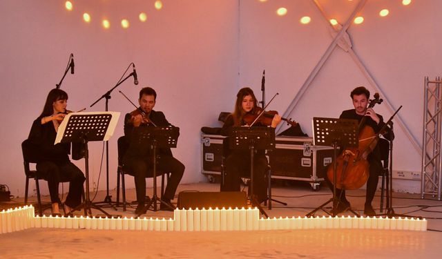 AOÇ Hangarlar’da “Başkent Mum Işığında” konseri