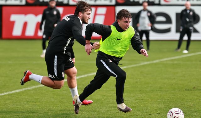 Beşiktaş, Kocaelispor maçı hazırlıklarını sürdürdü
