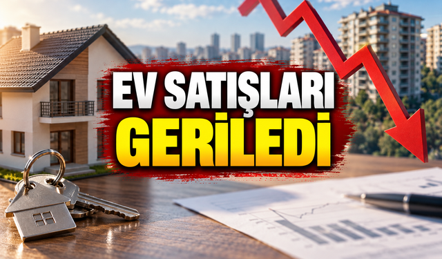 Ev satışları geriledi, ipotekli satışlar arttı