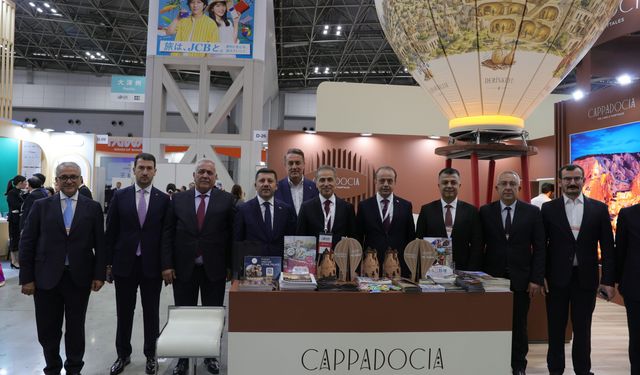 Japonya’da Kapadokya rüzgarı: Tanıtım standı ilgi odağı oldu