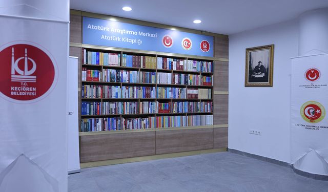 Atatürk Kitaplığı Keçiören’de hizmete açıldı