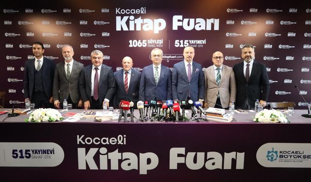 16. Uluslararası Kocaeli Kitap Fuarı kapılarını açmaya hazırlanıyor