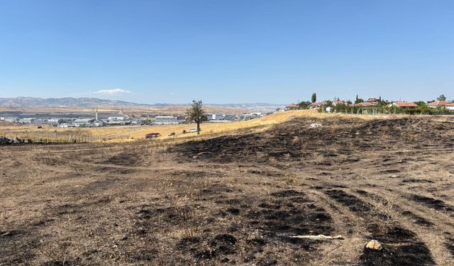 Sincan’da alevler otluk alanı sardı: İtfaiye ekipleri müdahale etti
