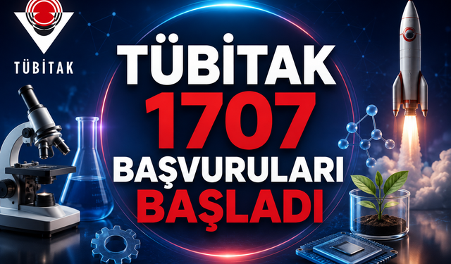 TÜBİTAK 1707 başvuruları başladı: Üst sınır 10 milyon TL