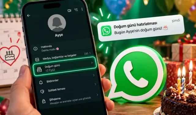 WhatsApp'a doğum günü özelliği geliyor