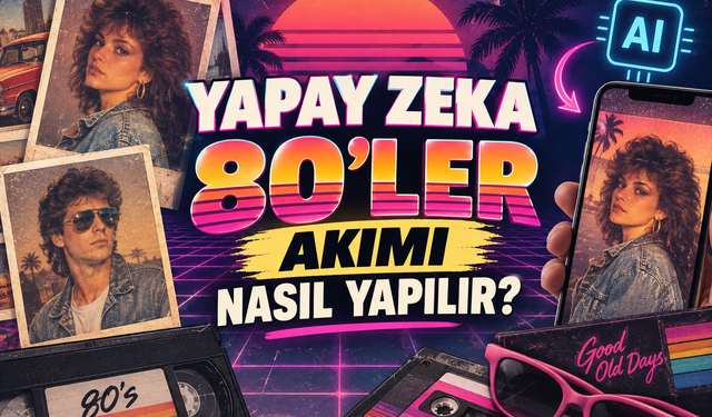 Yapay zeka 80'ler akımı nasıl yapılır? İşte o komut