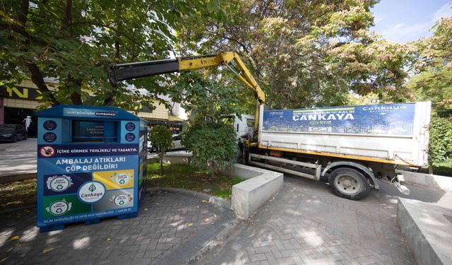 Çankaya'da geri dönüşüm seferberliği