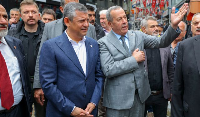 Özgür Özel sel ve heyelan sonrası Pazar’ı ziyaret etti