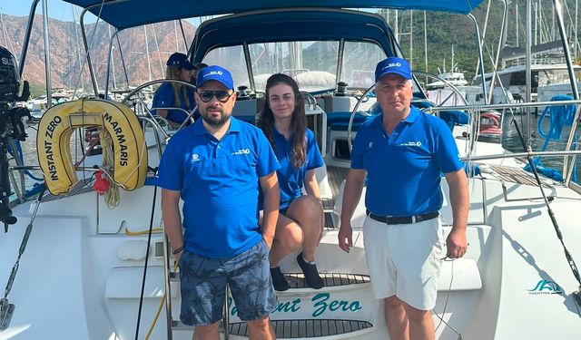 Trabzon'dan Akdeniz'e engelsiz yelken yolculuğu
