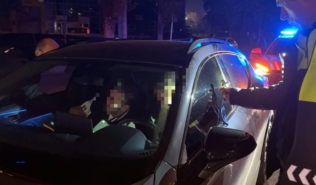 Kayseri'de kırmızı ışıkta uyuyakalan sürücüye ağır ceza