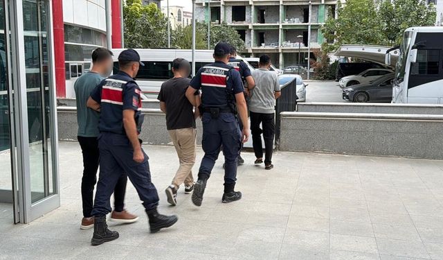 Adıyaman’daki operasyonda 5 şüpheli tutuklandı