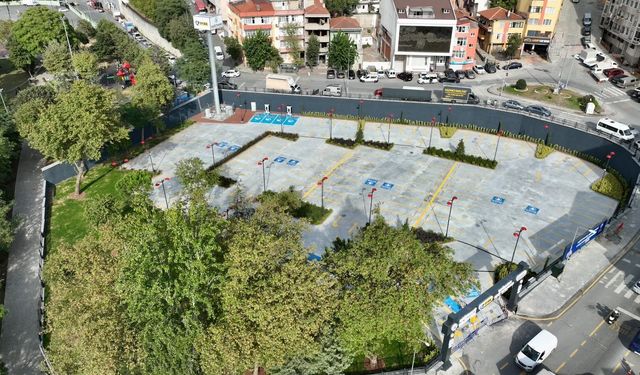 Kağıthane’de 100 araçlık Çağlayan Açık Otoparkı hizmete açıldı