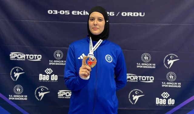 Elifnaz Köseoğlu Türkiye şampiyonu oldu