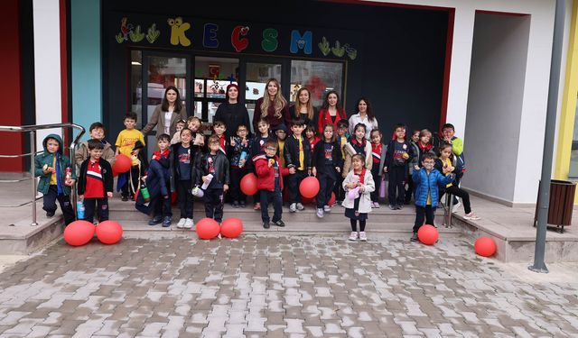 Keçiören'de çocuklara özel Cumhuriyet Bayramı kutlaması