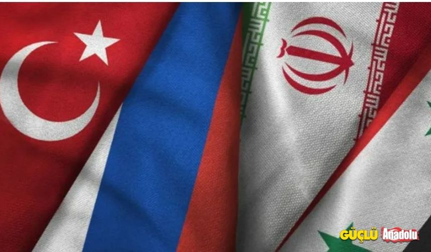 Türkiye, Suriye, Rusya ve İran bir araya geliyor! Dörtlü zirvenin tarihi açıklandı!