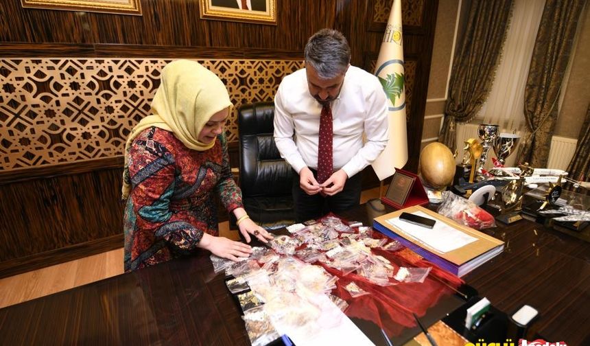 Pursaklar'daki  koleksiyon göz kamaştırdı