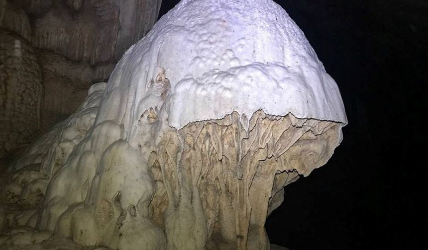 Turizme kazandırılmayı bekliyor: Aslanlı Mağarası