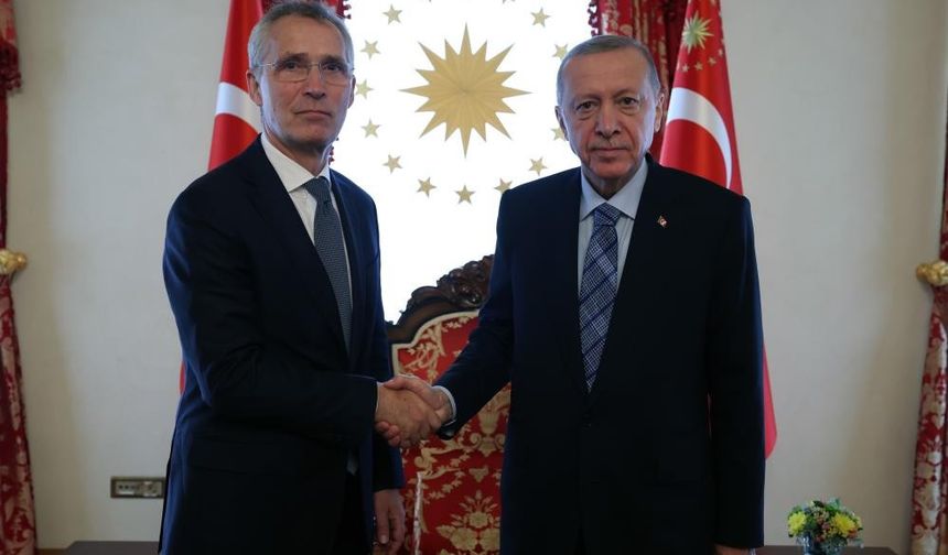 Cumhurbaşkanı Erdoğan, NATO Genel Sekreteri Stoltenberg ile görüştü