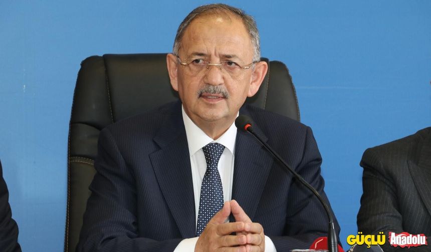 Bakan Özhaseki: “Hem iktidarda hem yerel siyasette çalışacağız”