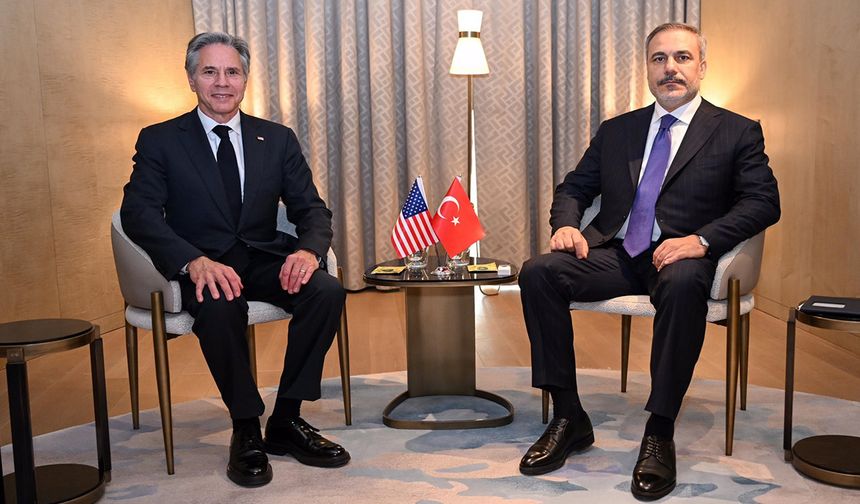 Bakan Fidan, ABD Dışişleri Bakanı Blinken ile görüştü