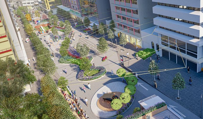 Ankara Büyükşehir Belediyesi'nden Kentsel Tasarım projesi