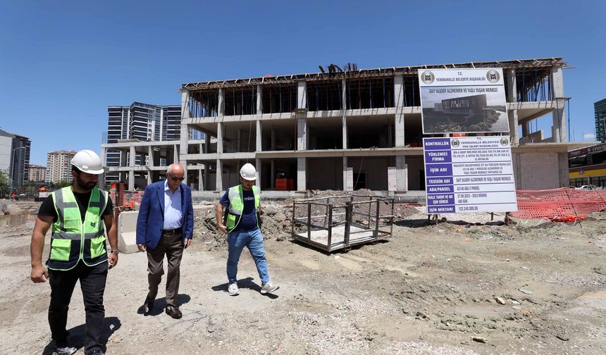 Yenimahalle​​​​​​​'de Alzheimer ve Yaşlı Yaşam Merkezi inşaatı yükseliyor
