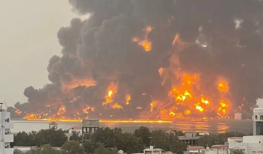 İsrail'den Yemen'in Hudeyde Limanı'na saldırı!