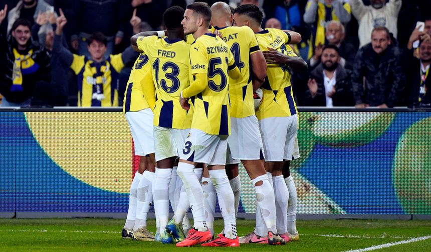 Fenerbahçe, Kayserispor'u yenerek seri peşinde