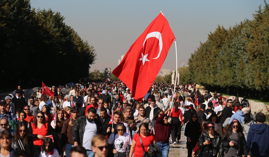 Başkentte 101. Yıl coşkuyla kutlandı!