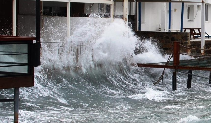 Meteoroloji'den Ege'ye fırtına uyarısı