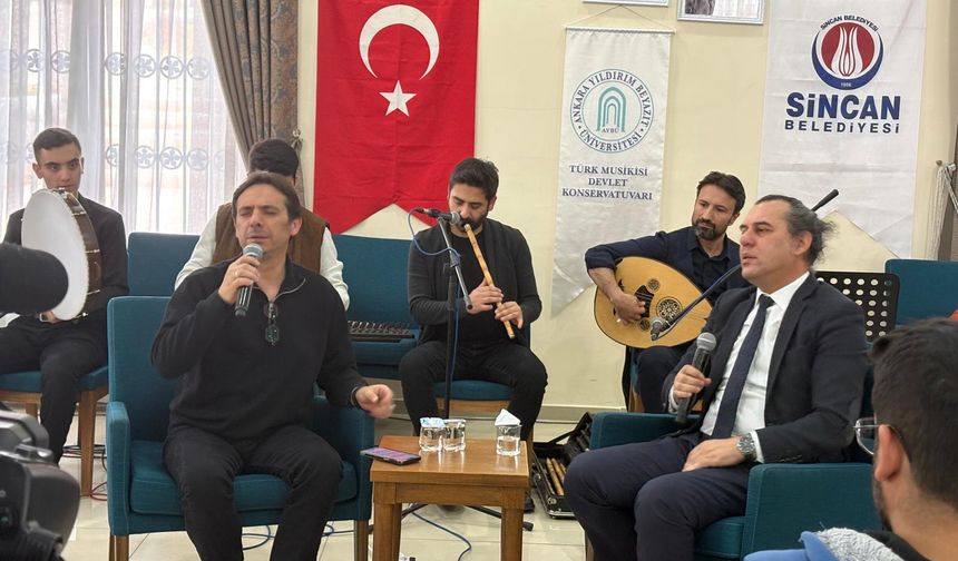 Prof. Dr. Fatih Koca’dan Sincan’da Türk Din Musikisi Konseri