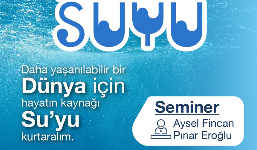 Etimesgut Belediyesi tarafından vatandaşlara “Suyun önemi ve Tasarrufu” konulu eğitim verilecek