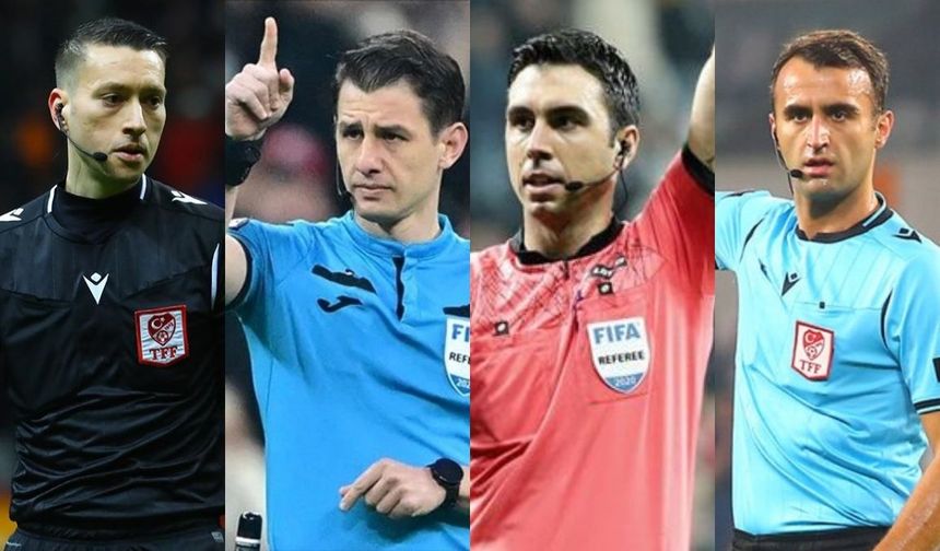 Trendyol Süper Lig'de 35. hafta hakemleri belli oldu!