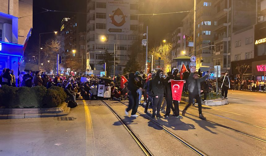 Eskişehir’deki protestolarda 14 kişi adliyeye sevk edildi!