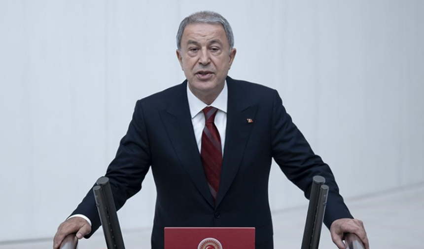 Akar: PKK'nın feshiyle Türkiye sulh ve sükuna yaklaşıyor