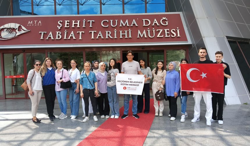 Keçiören'den YKS öğrencilerine müze gezisi