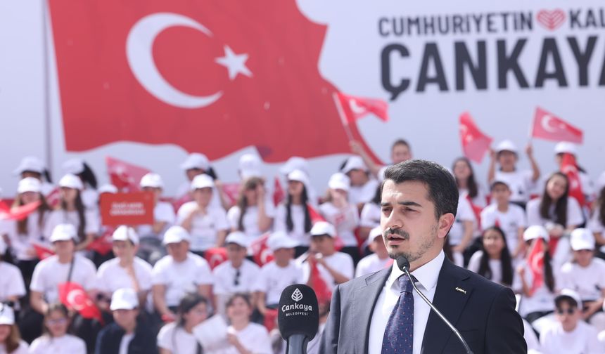 Çankaya’da 23 Nisan coşkusu dört bir yana yayıldı