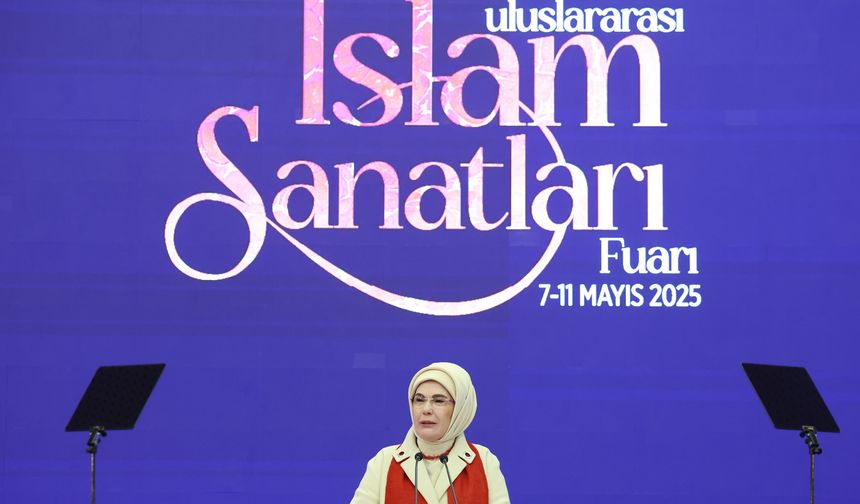 Emine Erdoğan: İslam sanatı Yaradan’la bütünleşme yoludur